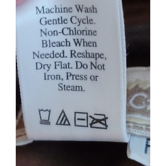 VTG Coldwater Creek Faux Suede Coat Wolves Embroidered Fur Hood Sze PL Full Zip - Picture 10 of 10